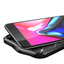 For iPhone SE 2022 / SE 2020 Litchi Texture TPU Shockproof Case(Black)