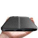 For iPhone SE 2022 / SE 2020 Litchi Texture TPU Shockproof Case(Black)