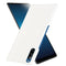 For Sony Xperia L4 Shockproof Crocodile Texture PC + PU Case(White)