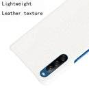 For Sony Xperia L4 Shockproof Crocodile Texture PC + PU Case(White)