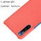 For Sony Xperia L4 Shockproof Crocodile Texture PC + PU Case(Red)
