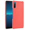 For Sony Xperia L4 Shockproof Crocodile Texture PC + PU Case(Red)