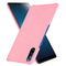 For Sony Xperia L4 Shockproof Crocodile Texture PC + PU Case(Pink)