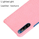 For Sony Xperia L4 Shockproof Crocodile Texture PC + PU Case(Pink)