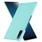 For Sony Xperia L4 Shockproof Crocodile Texture PC + PU Case(Light green)