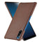 For Sony Xperia L4 Shockproof Crocodile Texture PC + PU Case(Brown)