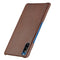 For Sony Xperia L4 Shockproof Crocodile Texture PC + PU Case(Brown)