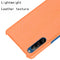For Sony Xperia L4 Shockproof Crocodile Texture PC + PU Case(Orange)