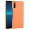 For Sony Xperia L4 Shockproof Crocodile Texture PC + PU Case(Orange)