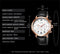 Ochstin 6105 Multi Function Watch Business Leisure Men Watch Waterproof Timing Quartz Watch Belt Watch(Coffee)