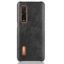 For Oppo Find X2 Pro Shockproof Litchi Texture PC + PU Case(Black)
