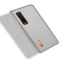 For Oppo Find X2 Pro Shockproof Litchi Texture PC + PU Case(Gray)
