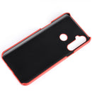 For Oppo Realme C3 (3 cameras) Shockproof Litchi Texture PC + PU Case(Black)