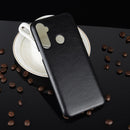 For Oppo Realme C3 (3 cameras) Shockproof Litchi Texture PC + PU Case(Black)