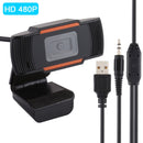 Webcam HD 480P PC Camera for Skype for Android TV Rotatable Computer Camera USB Web Cam