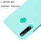 For Huawei P40 lite E/Y7p Shockproof Shockproof Crocodile Texture PC + PU Case(Light green)