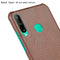 For Huawei P40 lite E/Y7p Shockproof Shockproof Crocodile Texture PC + PU Case(Brown)