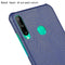 For Huawei P40 lite E/Y7p Shockproof Shockproof Crocodile Texture PC + PU Case(Blue)