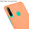 For Huawei P40 lite E/Y7p Shockproof Shockproof Crocodile Texture PC + PU Case(Orange)
