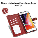 For iPhone SE 2022 / SE 2020 Retro Solid Color Leather Buckle Phone Case with Lanyard & Photo Frame & Card Slot & Wallet & Stand Function(Black)