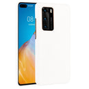 For Huawei P40 Shockproof Crocodile Texture PC + PU Case(White)