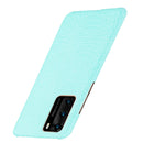 For Huawei P40 Shockproof Crocodile Texture PC + PU Case(Light green)