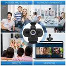 Full HD 1080P Web Camera With Noise Cancellation Microphone Skype Streaming Live Camera for Computer Android TV