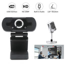 Full HD 1080P Web Camera With Noise Cancellation Microphone Skype Streaming Live Camera for Computer Android TV