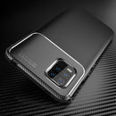 For Xiaomi Mi 10 Lite 5G Carbon Fiber Texture Shockproof TPU Case(Black)