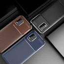 For Xiaomi Mi 10 Lite 5G Carbon Fiber Texture Shockproof TPU Case(Black)