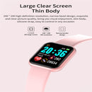 D20 1.3inch IPS Color Screen Smart Watch IP67 Waterproof,Support Call Reminder /Heart Rate Monitoring/Blood Pressure Monitoring/Sedentary Reminder(Black)