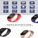 KM5 0.96inch Color Screen Phone Smart Watch IP68 Waterproof,Support Bluetooth Call/Bluetooth Music/Heart Rate Monitoring/Blood Pressure Monitoring(Red)