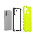 For OPPO Realme C3 Shockproof Honeycomb PC + TPU Case(Blue)