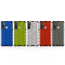 For OPPO Realme C3 Shockproof Honeycomb PC + TPU Case(Blue)