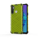 For OPPO Realme C3 Shockproof Honeycomb PC + TPU Case(Green)