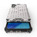 For OPPO Realme C3 Shockproof Honeycomb PC + TPU Case(White)