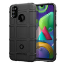 For Galaxy M31 Full Coverage Shockproof TPU Case(Black)