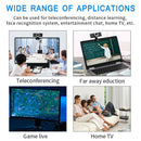 Gsou B18S HD Webcam Built-in Microphone Smart Web Camera USB Streaming Live Camera With Noise Cancellation