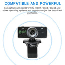 Gsou B18S HD Webcam Built-in Microphone Smart Web Camera USB Streaming Live Camera With Noise Cancellation