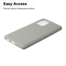 For Galaxy M80S/A91/S10 Lite Solid Color Frosted TPU Phone Case(Gray)