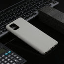 For Galaxy M80S/A91/S10 Lite Solid Color Frosted TPU Phone Case(Gray)