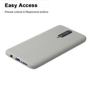 For Xiaomi Redmi K30 Solid Color Frosted TPU Phone Case(Gray)