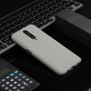 For Xiaomi Redmi K30 Solid Color Frosted TPU Phone Case(Gray)