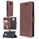 For Xiaomi Redmi Note9 Pro/Redmi Note 9s Crazy Horse Texture Horizontal Flip Leather Case with Holder & Card Slots & Wallet & Photo Frame(Brown)