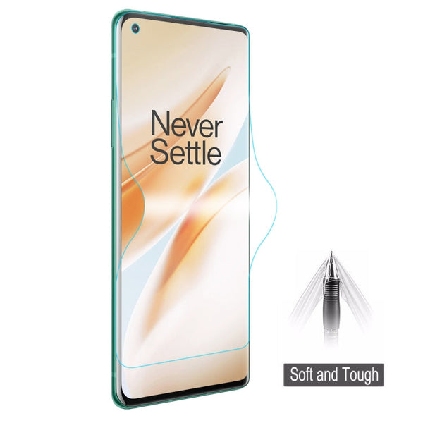 For One Plus 8 Pro ENKAY Hat-Prince 0.1mm 3D Full Screen Protector Explosion-proof Hydrogel Film