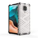 For Xiaomi Redmi K30 Pro Shockproof Honeycomb PC + TPU Case(White)
