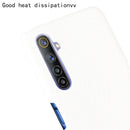 For Oppo Realme 6 Shockproof Crocodile Texture PC + PU Case(White)