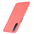 For Oppo Realme 6 Shockproof Crocodile Texture PC + PU Case(Red)