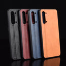 For Oppo Find X2 Lite Shockproof Sewing Cow Pattern Skin PC + PU + TPU Case(Orange)