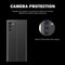 For Galaxy Note 10 Plus Side Display Magnetic Horizontal Flip Plain Texture Cloth + PC Case with Holder & Sleep / Wake-up Function(Black)
